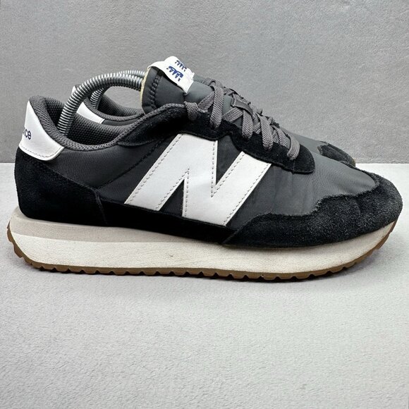 New Balance 237 Mens Size 9 (D) Shoes Black Gray Gum Athletic Casual Sneakers‎ main image 8